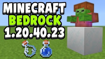 BUG FIXES & SOUND CHANGES! in Minecraft Bedrock 1.20.40.23 Beta!