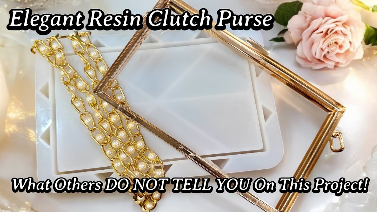 #787 What Others DON'T TELL YOU About This Resin Clutch Purse Mold!
