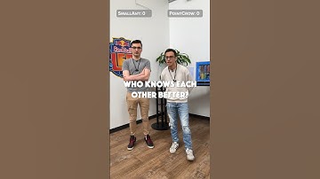 @Smallant vs @PointCrow Friendship Trivia 👀