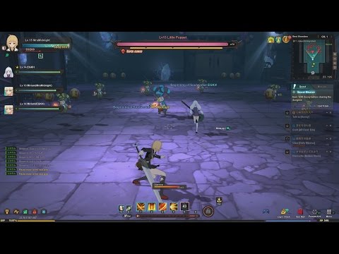 Soul Worker - LEVEL 14 TO 15 | Haru | English Patch | 1080p 60FPS | ソウルワーカー | Part 9 | ENG / JPN