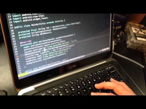 Android via ruby controlling rPi and an LED