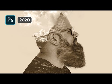 Двойная экспозиция в Фотошопе 🔥 — как сделать двойную экспозицию 🤟