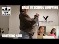 COME BACK TO SCHOOL SHOPPING WITH ME + CLOTHING HAUL