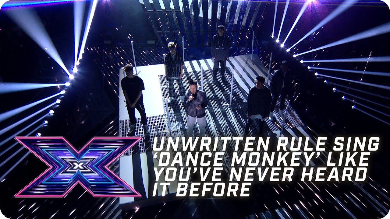 Unwritten Rule sing 'Dance Monkey' like you've never heard it! | X Factor: The Band |