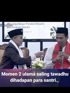 Momen UAS dan K.H Abdulloh Sahal ketika di Gontor #Shorts