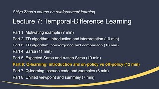 L7 Temporal-Difference Learning P6-Q-Learning Introduction Mathematical Foundations Of Rl