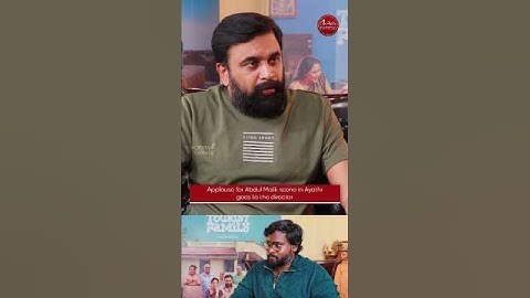 #Sasikumar on rec eiving applause as a director and applause as an actor | #touristfamily #simran