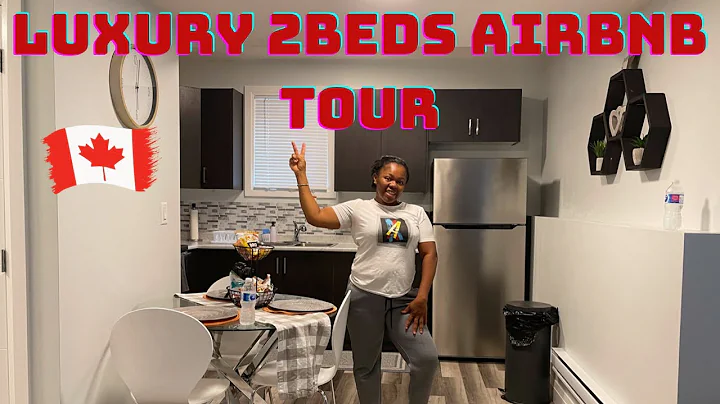 A Typical 2 Bedroom FURNISHED AIRBNB APARTMENT TOUR in Saskatoon CANADA | What to Expect