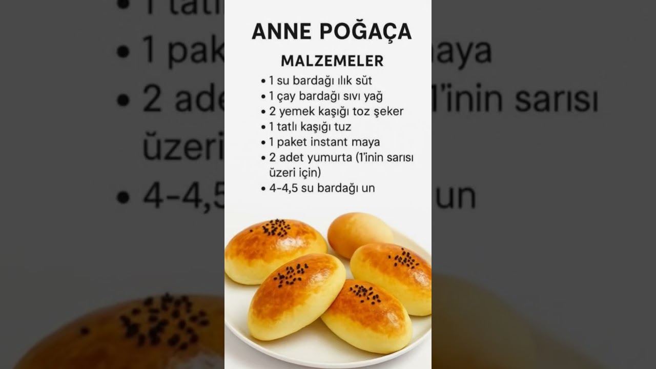 anne poğaça tarifi ve malzemeleri #annepoğaçatarifi #poğaçatarifi #shorts #keşfet