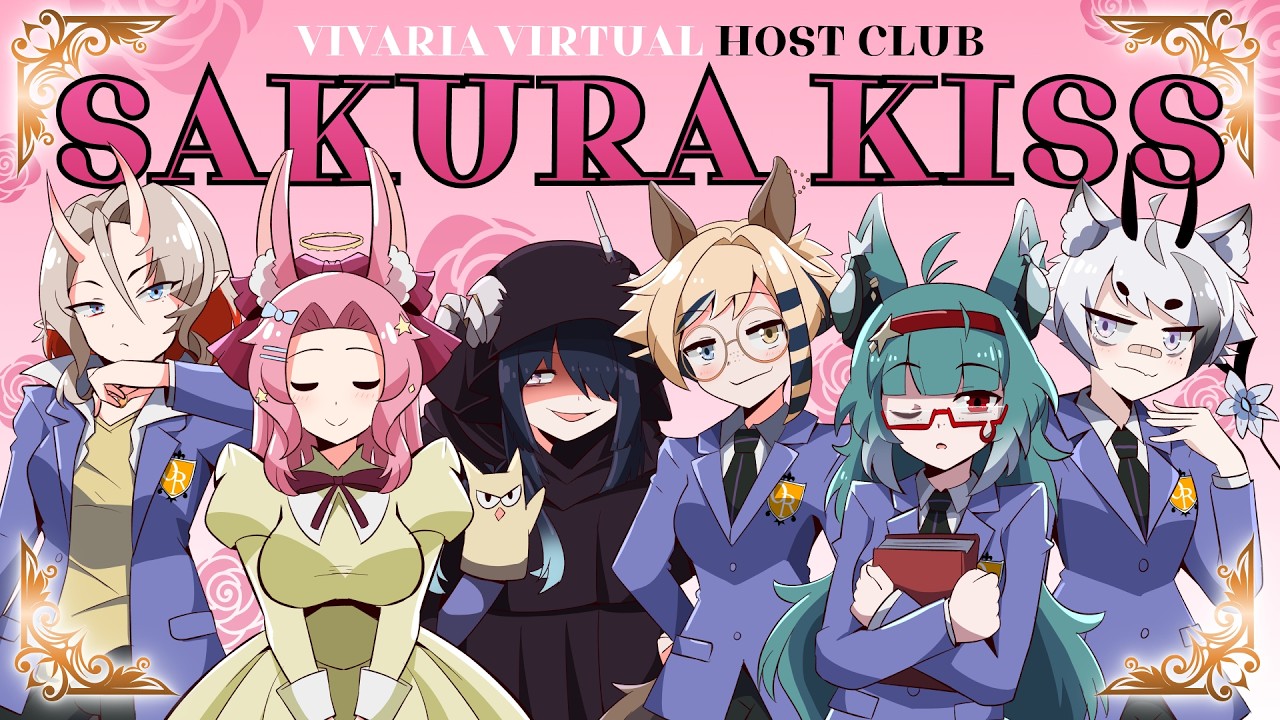 「Sakura Kiss」 English ver. VIVARIA Virtual Host Club【COVER】