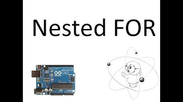 Programmeren met arduino - nested for loop