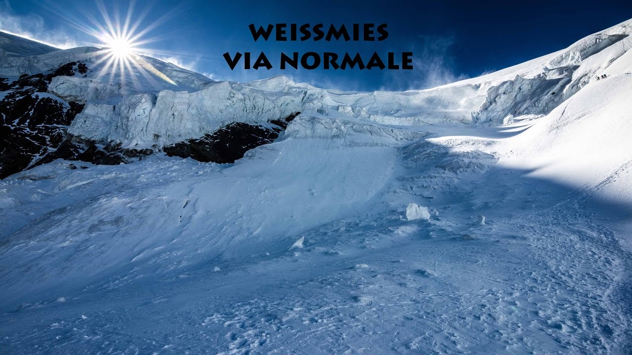 Weissmies 4027mt Via normale. 4000 da fare in giornata.