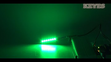 KEYES 2812-8bit 5050 Full color RGB LED module (Red PCB)