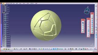 Making A Football Using CATIA V5 Tutorial 1