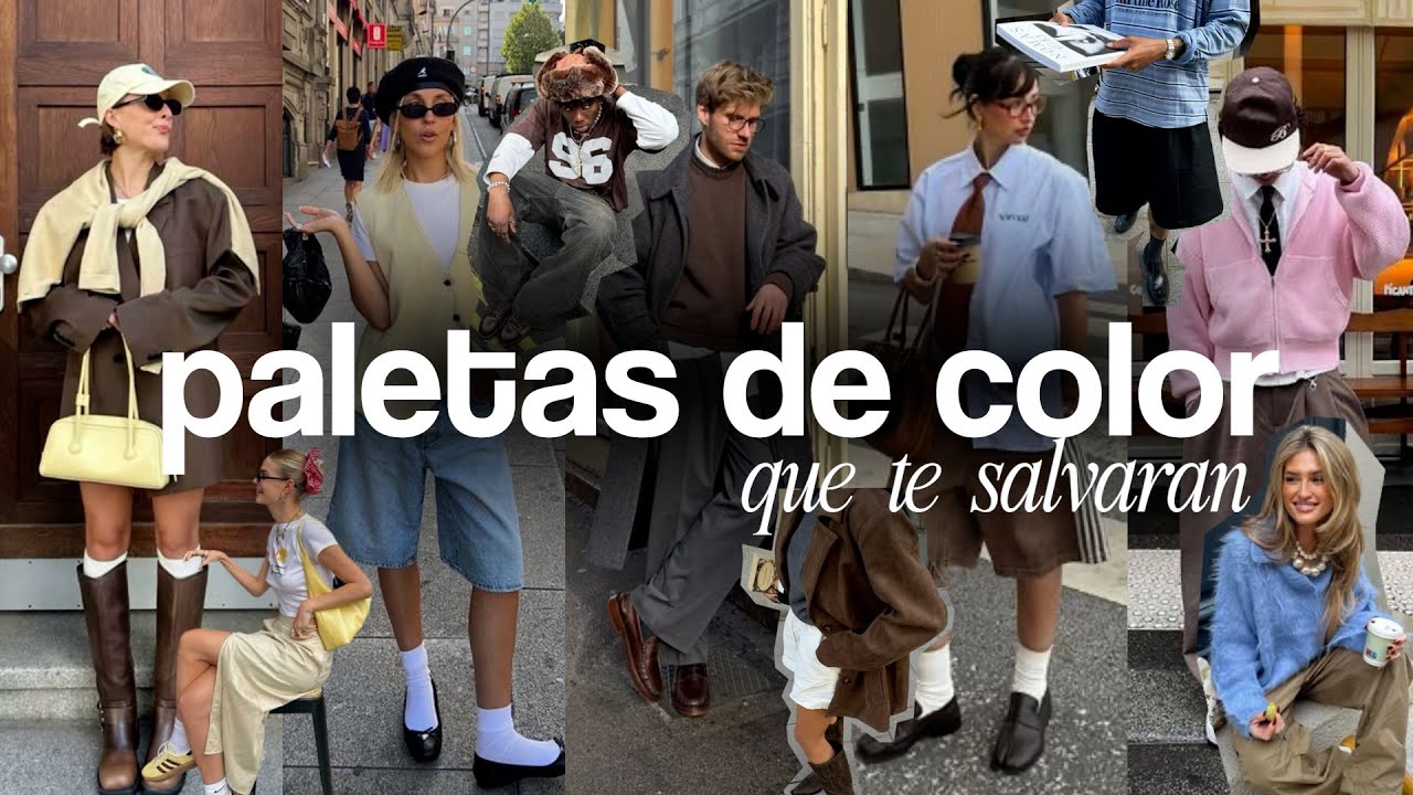 PALETAS DE COLOR que NECESITAS para TUS OUTFITS