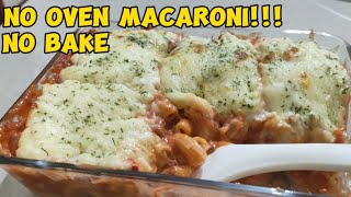 NO BAKE PASTA MACARONI l NO OVEN