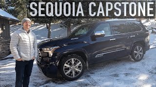 Toyota Sequoia Capstone Review | 2023 All New 3rd Gen