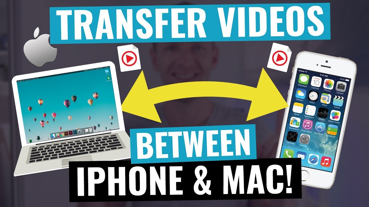 how to transfer pictures from iphone to mac