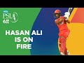 Hasan Ali Is On Fire | Islamabad United vs Peshawar Zalmi | Match 33 | HBL PSL 6 | MG2T