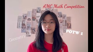 AMC Math Problem: geometry and arithmetic sequence (problem of the week 1)