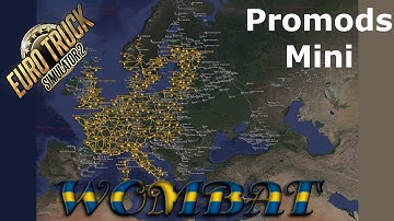 ETS2 1.36 - The essentials map Combo for Promods