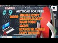 🛠️ AutoCAD for Beginners – Master Copy, Move, Rotate, Single & Multi Copy!
