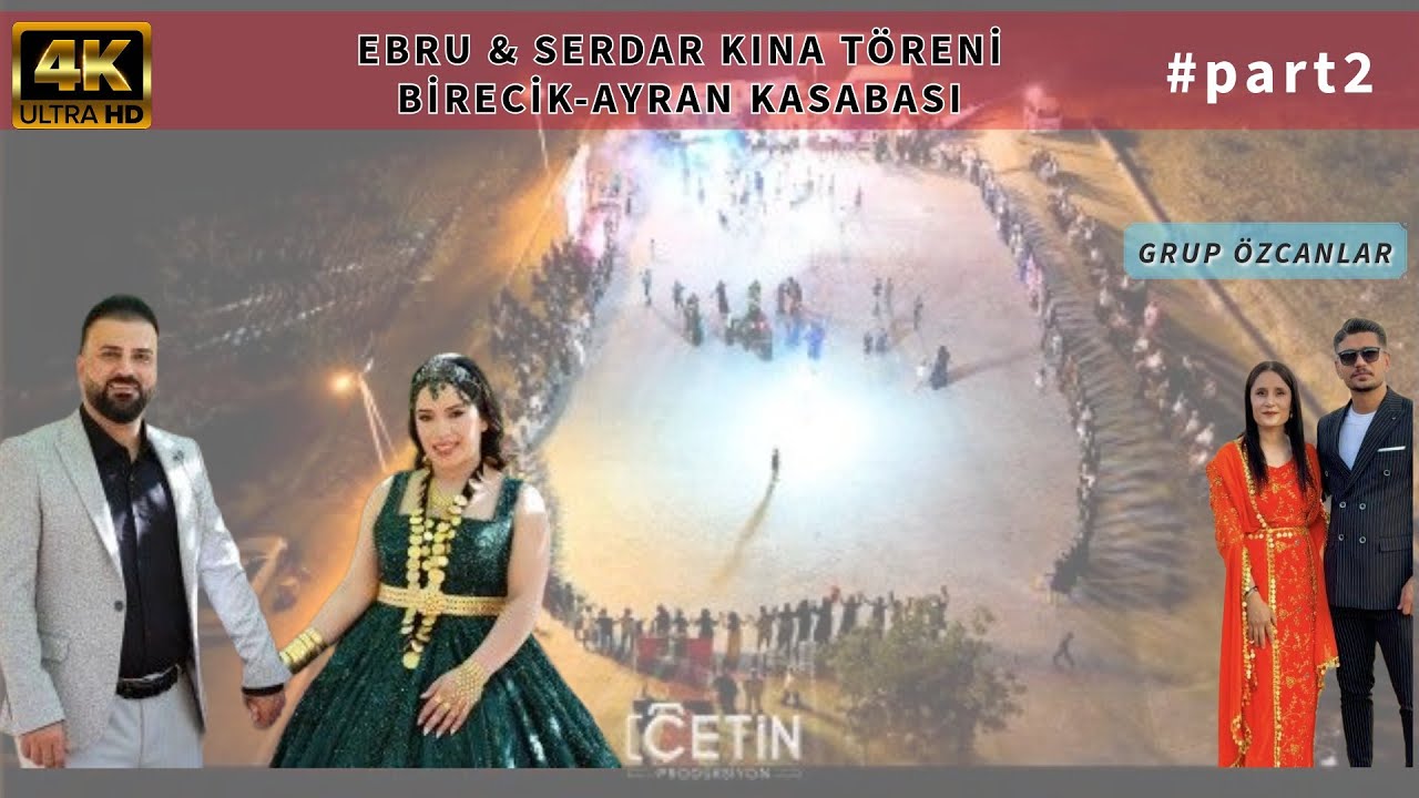 Birecik-Ayran Kasabası / Ebru & Serdar / Kına Töreni / Grup Özcanlar #part2