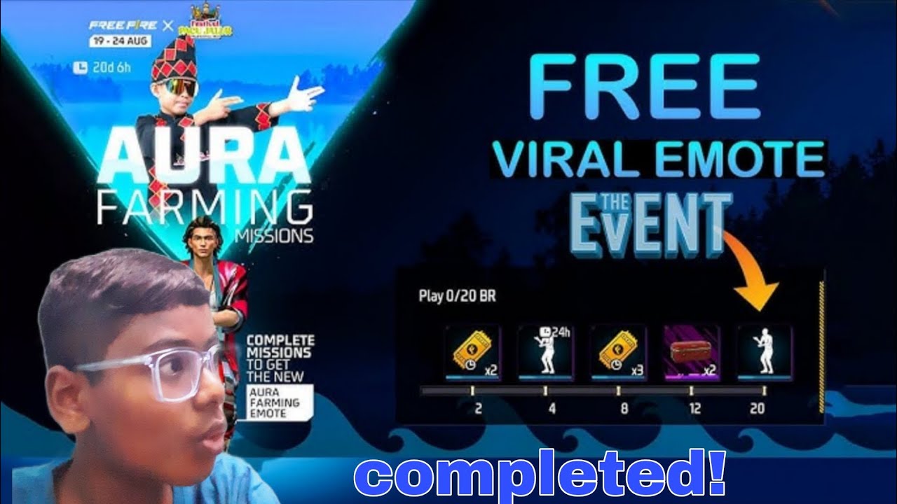 AURA FARMING EMOTE CLAIMED! BUT IT IS TOO LATED VIDEO