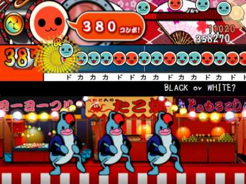 【太鼓さん次郎】BLACK or WHITE?【創作譜面】