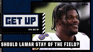 Should Lamar Jackson play without a new contract 'NOPE! ABSOLUTELY NOT!' says the Get Up crew ✖️