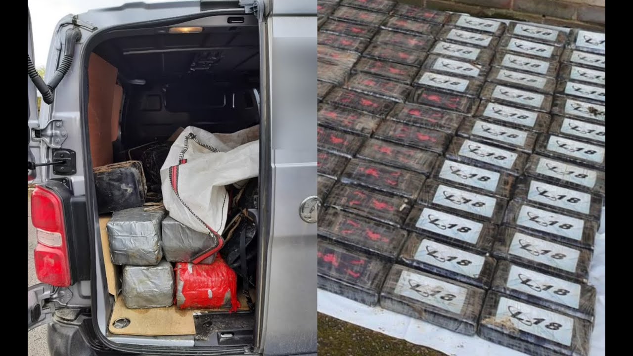 Four arrested after half a tonne of cocaine seized. - YouTube