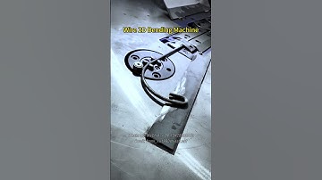 2D Bending Machine of various wire 2D shapes