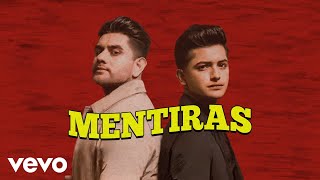 Video thumbnail of "Danny Felix, Neto Bernal - Mentiras (LETRA)"