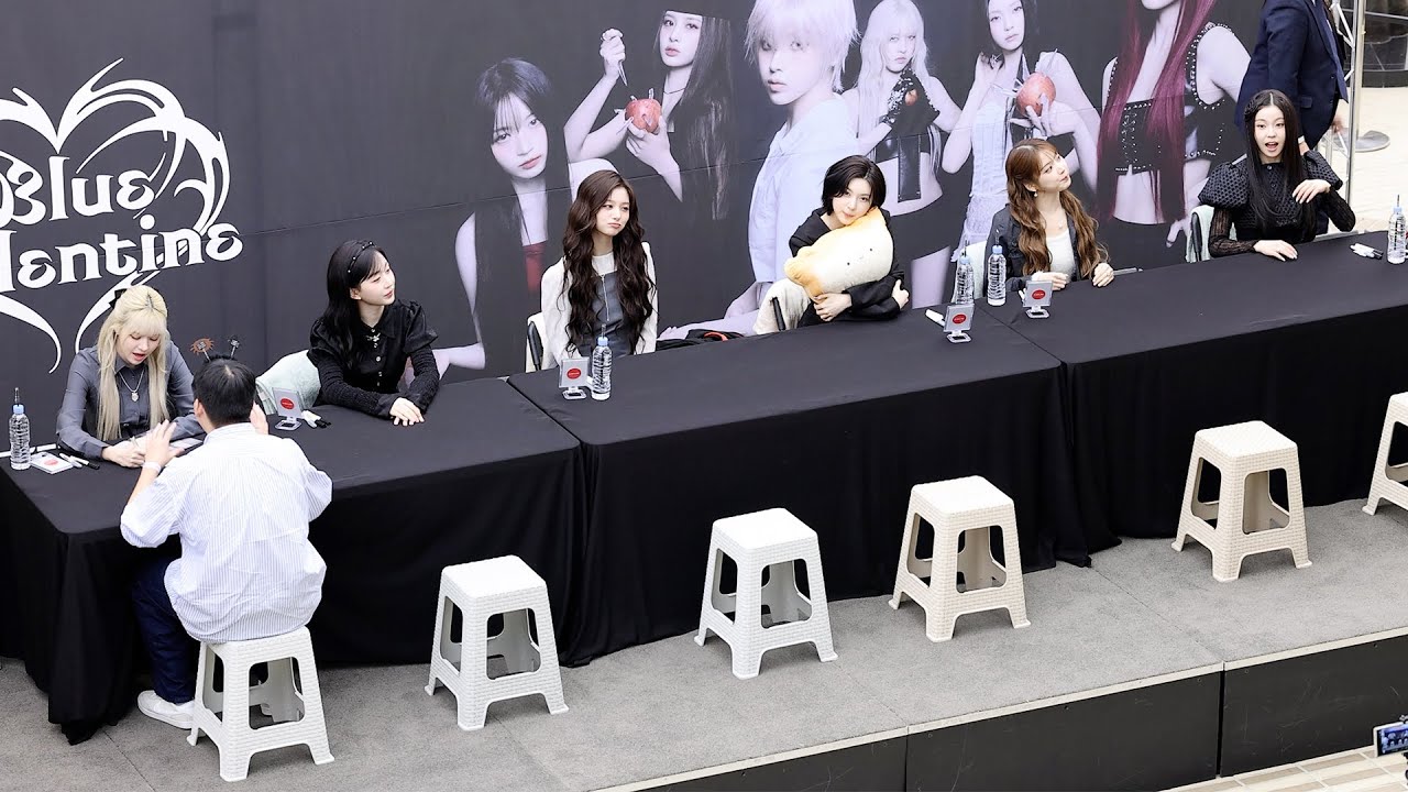 엔믹스 (NMIXX) Full ver. 'Blue Valentine' 공개 팬사인회 (Fansign Event) 직캠 | 251031