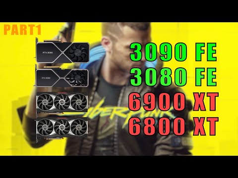 Cyberpunk 2077 QHD/4K - RTX 3090/3080 <strong>vs</strong>. RX 6900 <strong>XT</strong>/6800 <strong>XT</strong> | 사이버펑크 2077 그래픽카드 벤치마크 #1