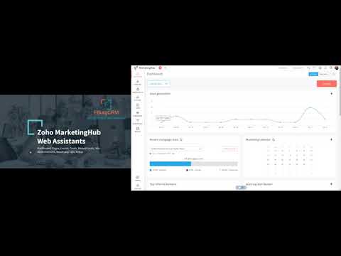 Update Zoho Marketing Automation Webinar - Web Assistants (1:47:33 mins)