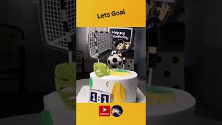 Football Theme Cake Decoration shorts shortsfeed football