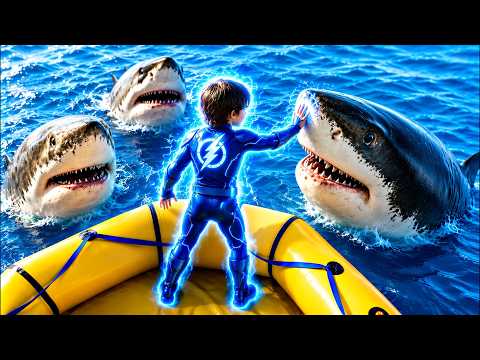 This KID Can CONTROL SHARKS -- Now He’s an OCEAN SUPERHERO