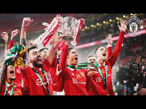 LIFTING THE TROPHY! 🏆🙌 | Carabao Cup Final 2023