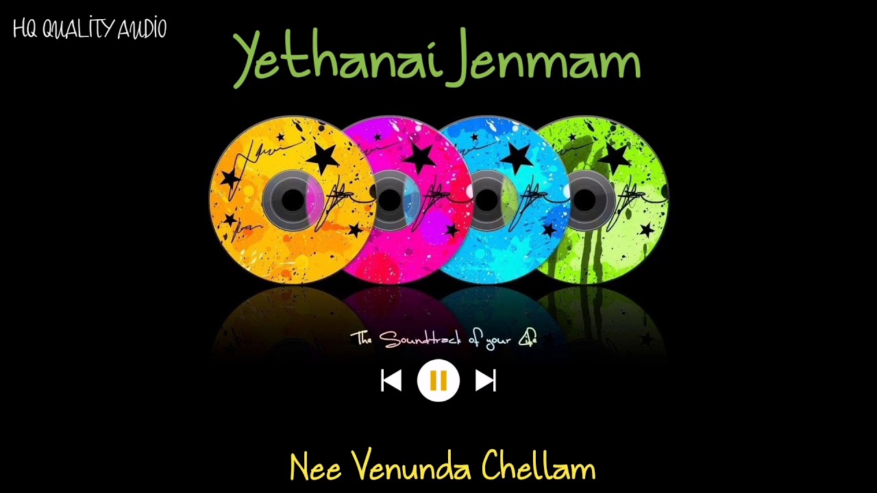 Yethanai Jenmam  Nee Venunda Chellam  High Quality Audio 