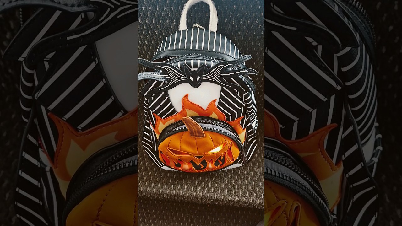 loungefly the nightmare before Christmas pumpkin jack back pack