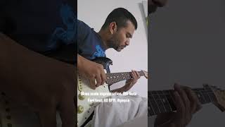 Blues scale. 8th Note Feel beat. 60 BPM. Beat collected - thanks. #guitar #bluesscale #peace