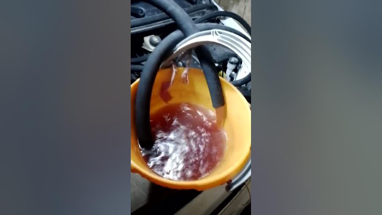 Промывка радиатора печки Авео т300 - YouTube