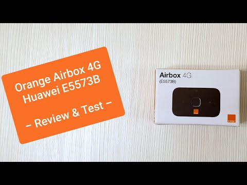 Prezentare, test si pareri Airbox 4G Orange - Huawei E5573 4G - cum sa ai net pe tableta si laptop