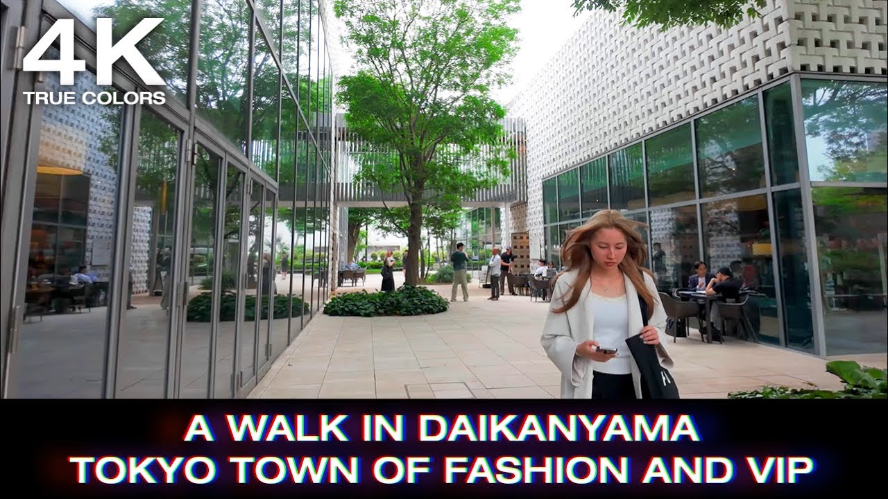 Tokyo Walk in Daikanyama - Fashion and celebrity town - 4K - 3D audio