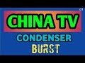 Chinatvcondenserbursthow to repair china ultra slim crt tv condenser burst