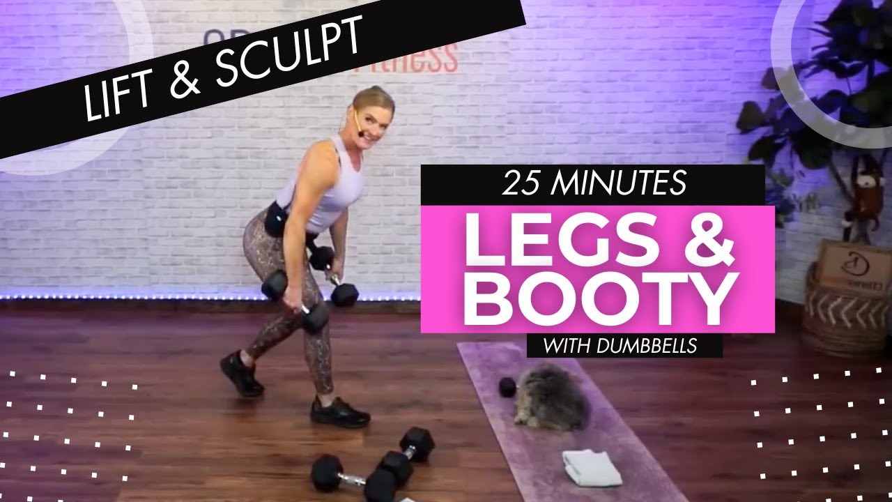 25 Min Legs & Glutes Workout at Home: Follow Along with Form Tips