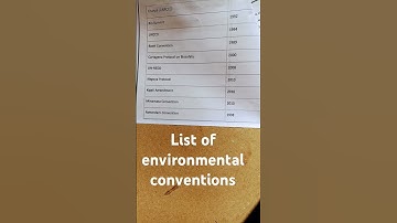 #environmental  #conventions #exam #upsc