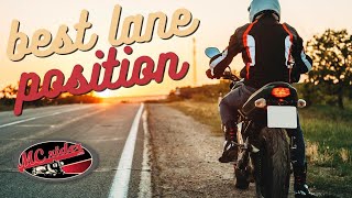 Motorcycle Lane Positioning  Where Should You Ride?