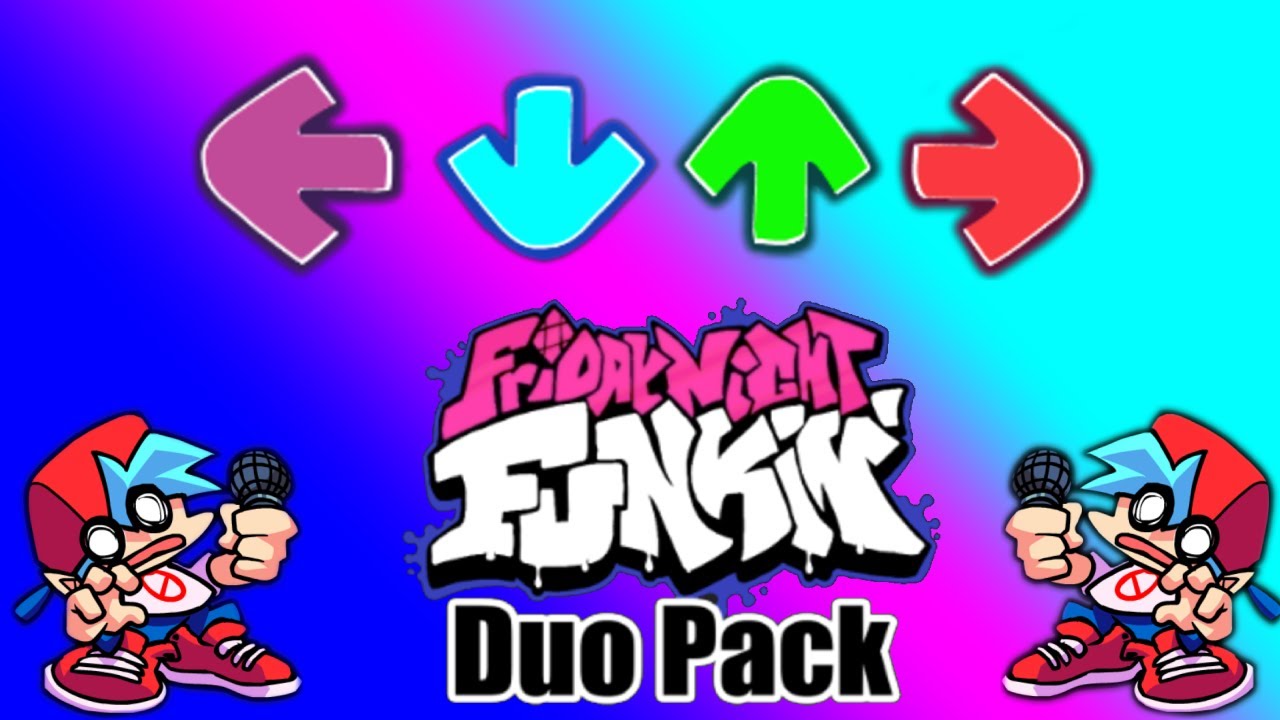 How to get Friday Night Funkin' Duo Mod + WinRAR - YouTube
